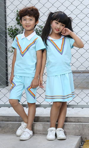 时尚学生校服套装幼儿园园服定制AM17TZ046