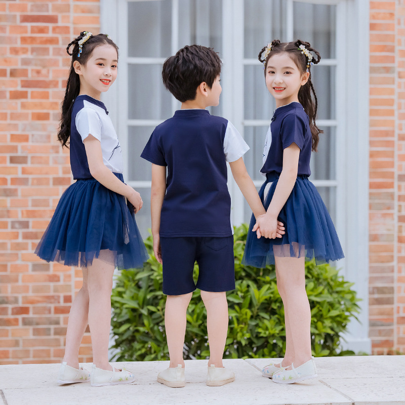 艾咪天使 民族风童装 复古校服 儿童表演服 来样来图定制