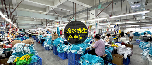 服装厂生产车间